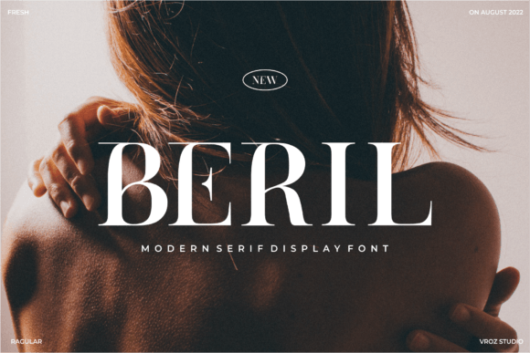 Beril Display Font: A Modern Serif for Designers