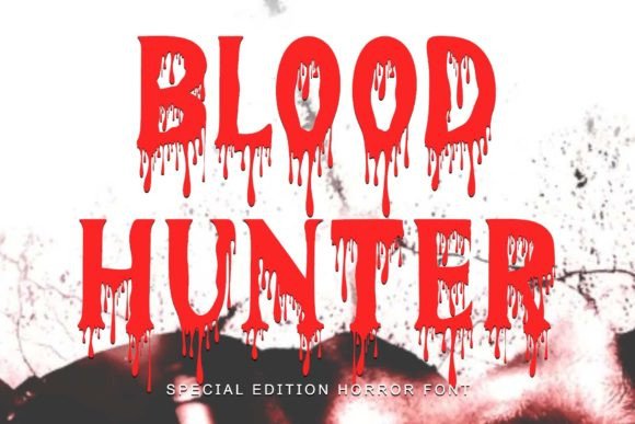 Blood Hunter Display Font Review for Horror Branding Projects