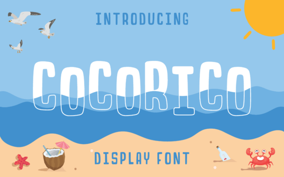 Cocorico: A Playful Calligraphy Font for Editorial Design