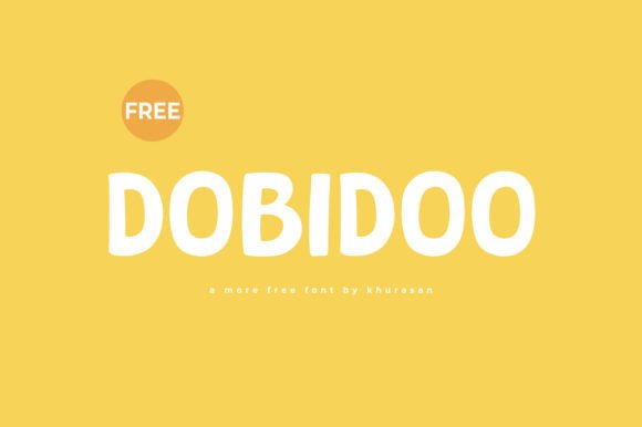 Dobidoo: A Modern Display Font for Editorial Design and Branding
