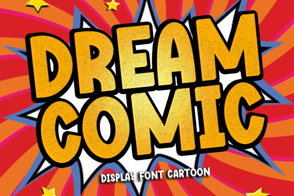 Dream Comic: A Playful Display Font for Thoughtful Editorial Layouts