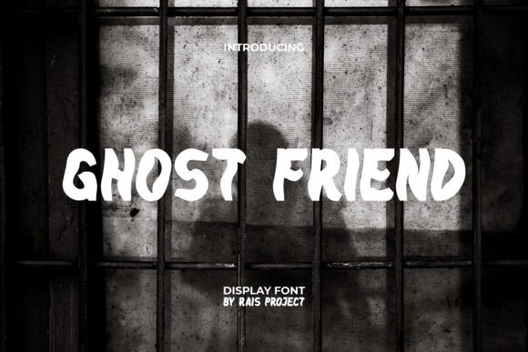 Ghost Friend: A Playful Display Font for Modern Web Design