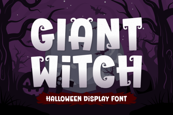 Giant Witch Review: A Playful Display Font for Magical Designs