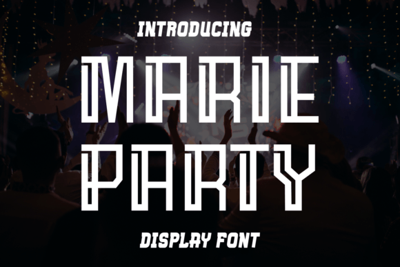 Marie Party Font for Bold Business Branding