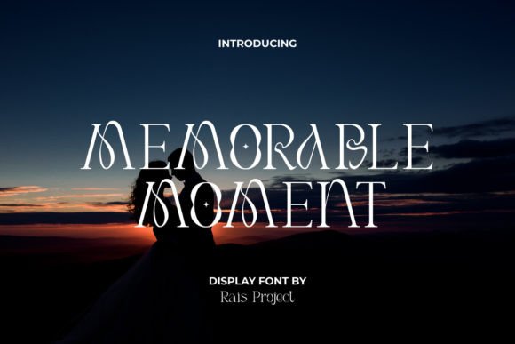 Memorable Moment Font Review: Elegant Display Type for Editorial Design