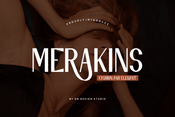 Merakins Display Font for Elegant Web and Brand Design