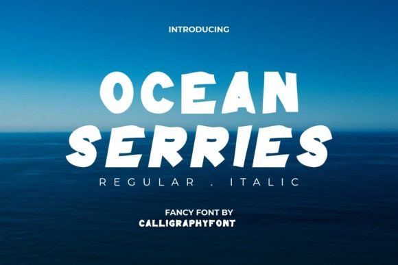 Ocean Serries: A Display Font Review for Festive Campaigns