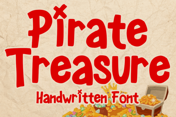 Pirate Treasure Display Font for Bold Campaign Visuals