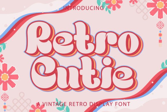 Retro Cutie: A Vintage Handwritten Display Font for Handmade Products