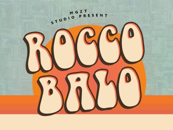Roccobalo Font: A Playful Display Typeface for Handmade Sellers