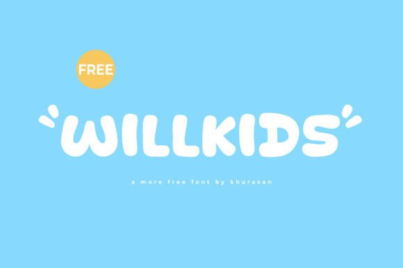 Willkids: A Modern Display Font for Small Business Branding