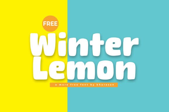 Winter Lemon Font Review: A Cute Display Typeface for Branding Projects