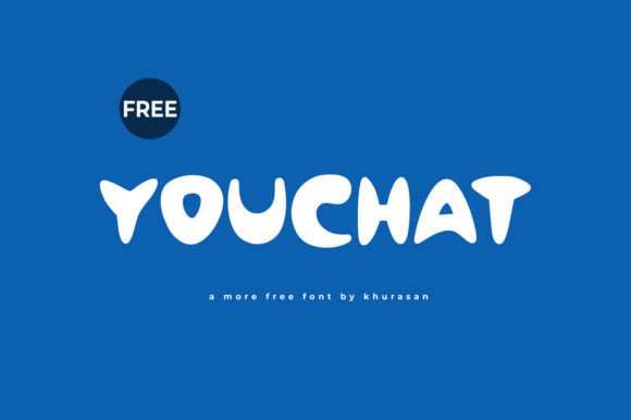 Youchat Font for Handmade Labels and Craft Products